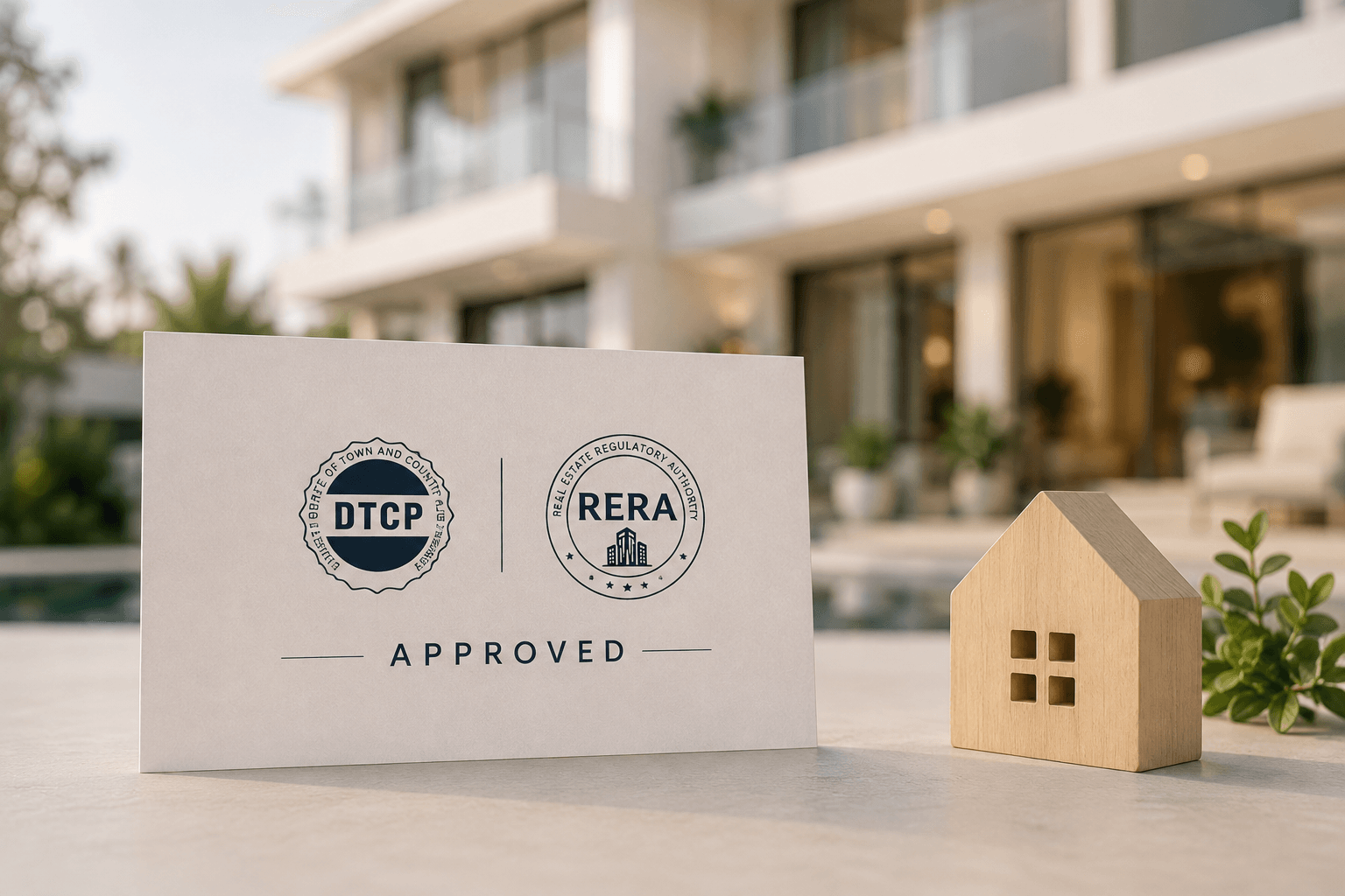 DTCP-approved status for Bayfront villa plots