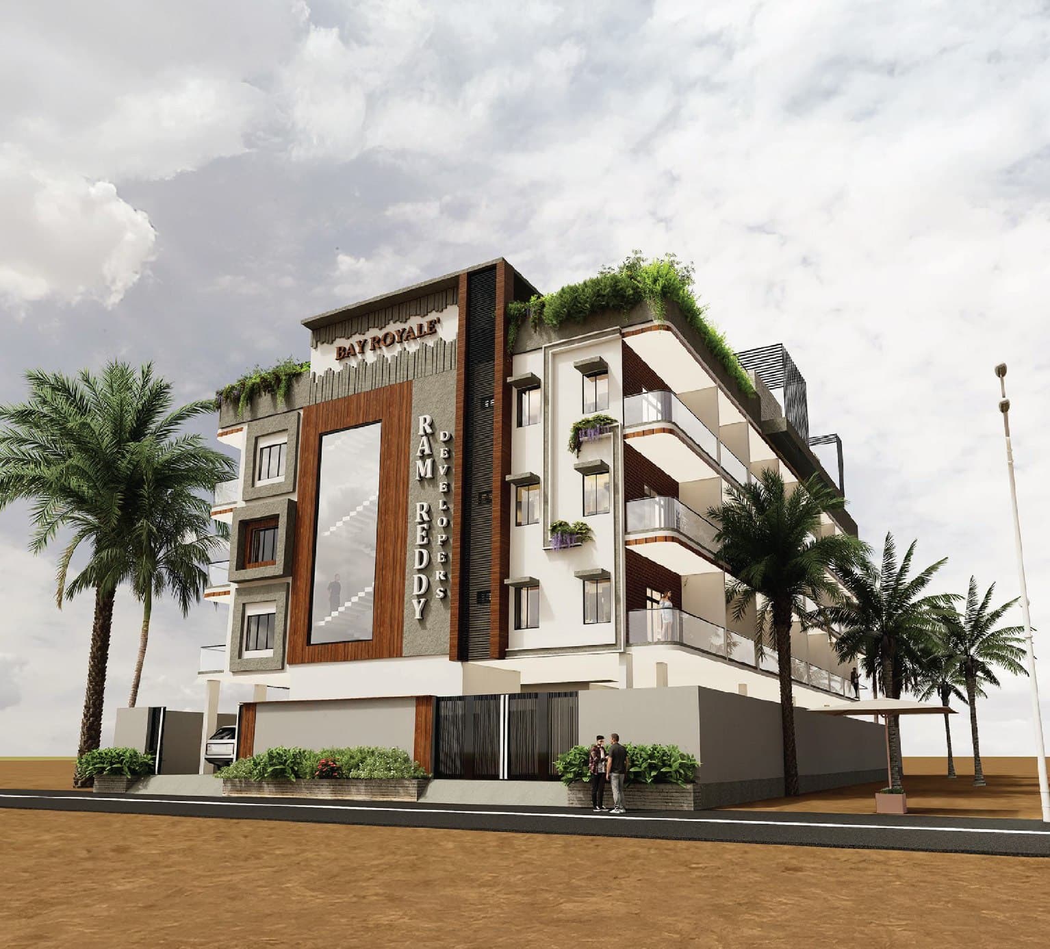 Bay Royale exterior, East Coast Road, Muthukadu